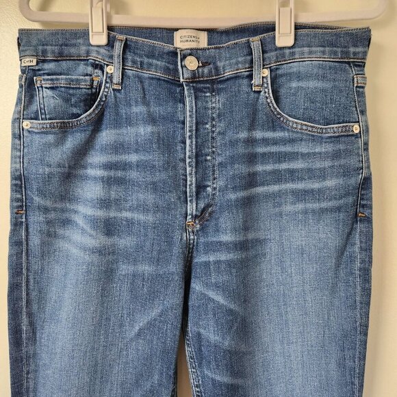 Citizens of Humanity Isola Cropped Jeans Size 31 - Picture 3 of 10